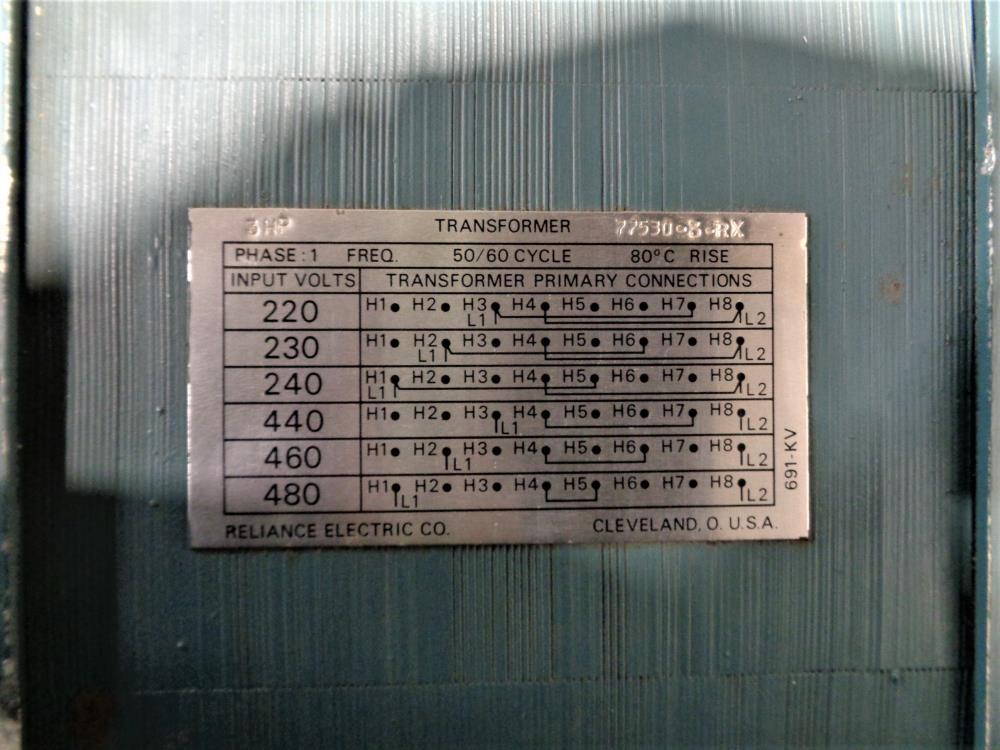 Transformer engineering corp transformer 77530 3 rx